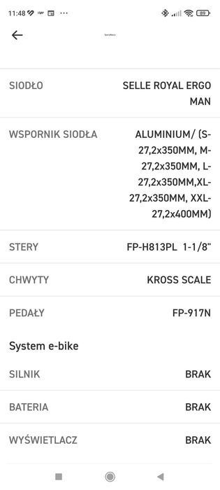 Rower Kross Level 6,0