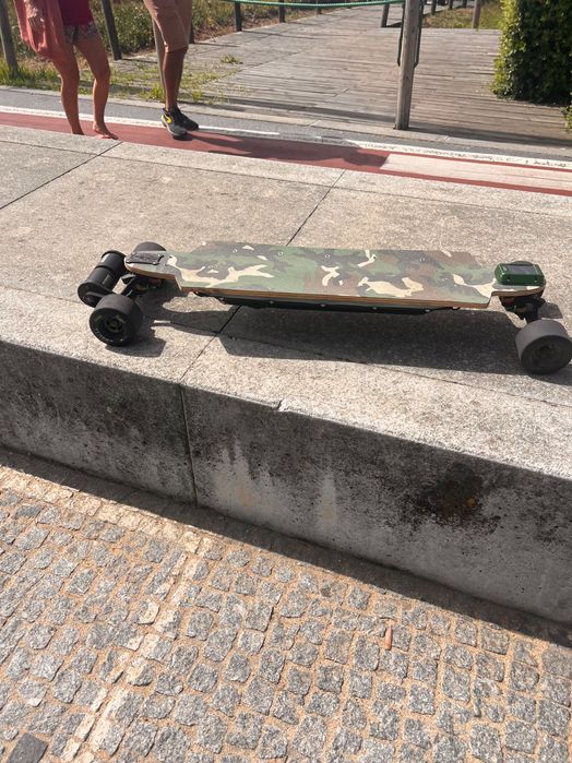 Skate elétrico componentes Evolve