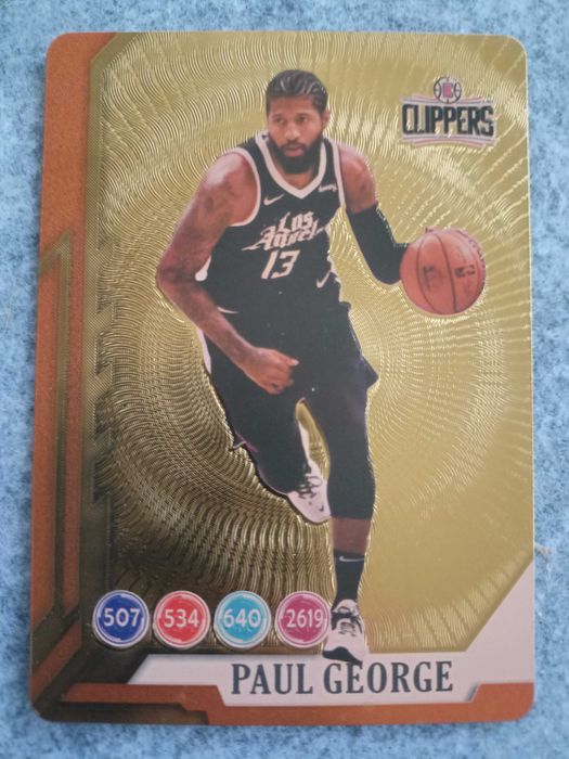 Karta NBA Paul George Los Angeles Clippers All-Stars Gold