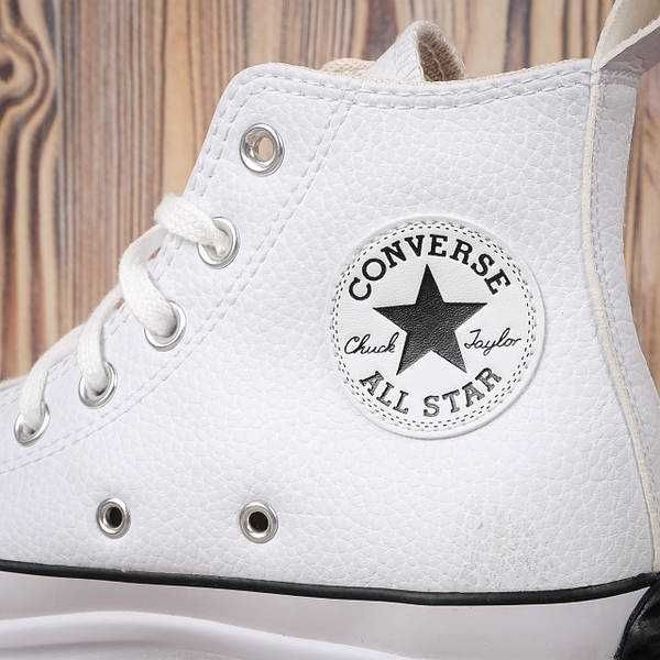 Кеди жіночі на платформі Converse Run Star Hike White