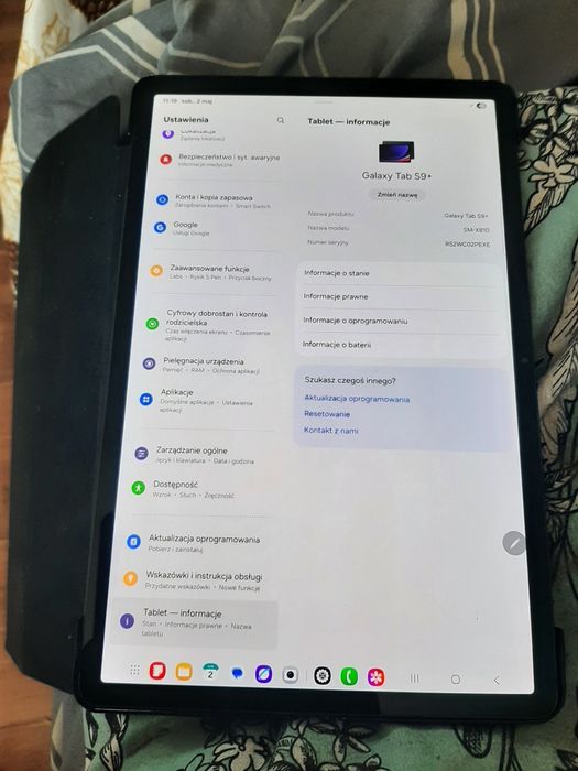 Tablet Samsung Tab S9+ 512GB