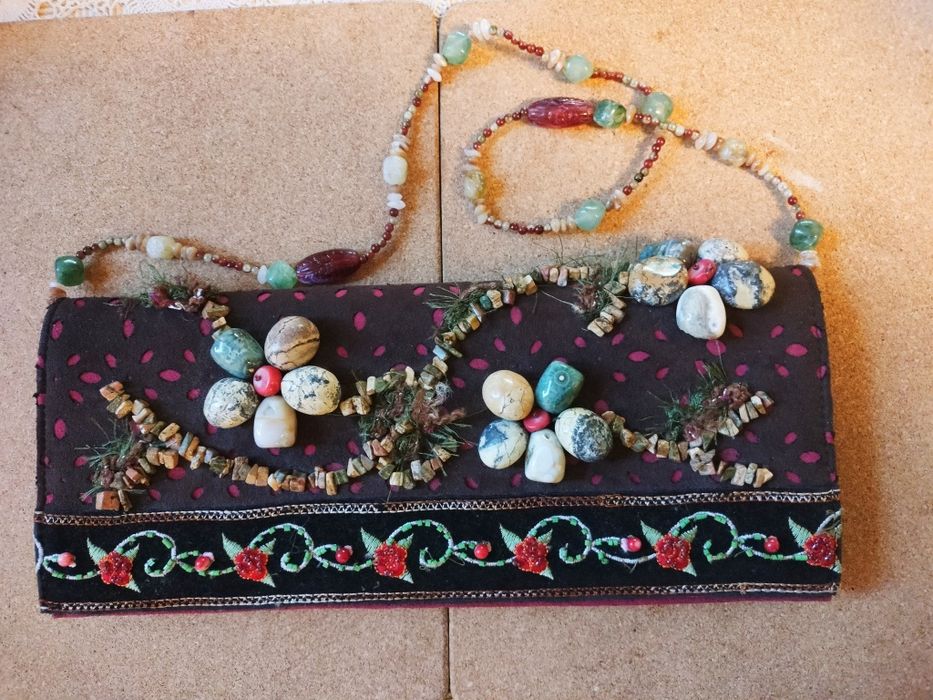 Mary Frances. Oryginalna torebka. Hand made