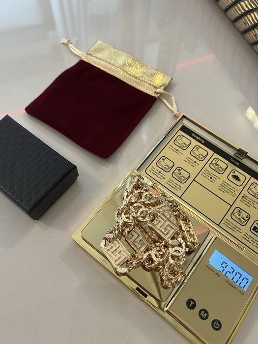 Złoty łańcuszek pozłacany 585 14K Nowy