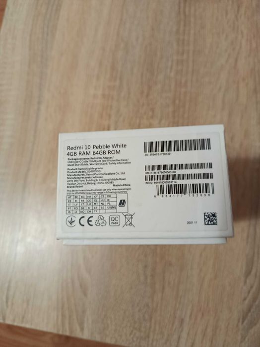 Телефон редмі 10 wite 4/64