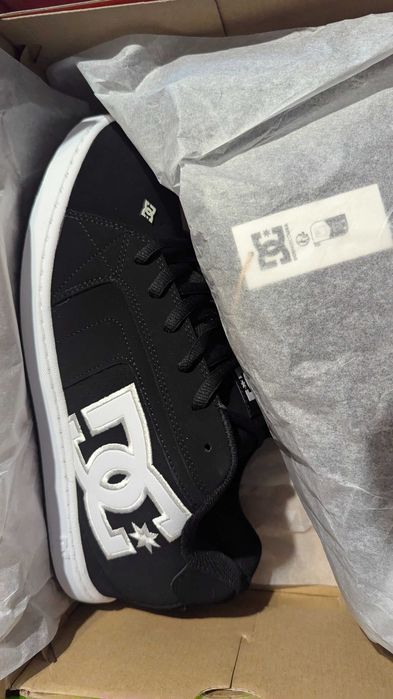 Buty meskie DC net 46 black white
