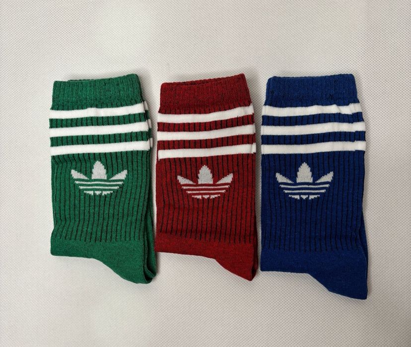 Skarpety Adidas zestaw 3 pary. Rozmiar 36-39