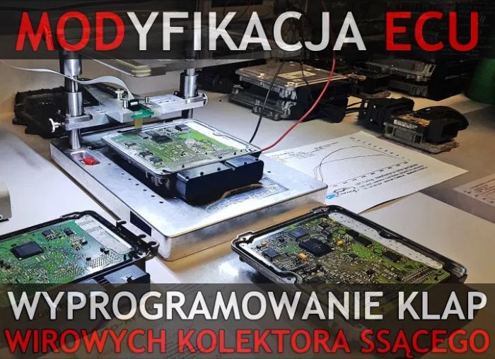 MODYFIKACJA KOMPUTERA ECU: Usunięcie Klap Wirowych z Kolektora Ssącego