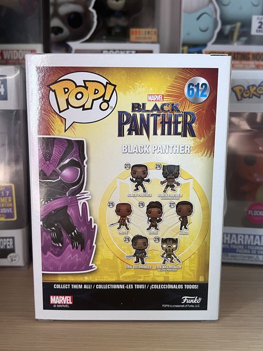 Black Panther 612 Marvel Funko Pop Collector Corps Warszawa