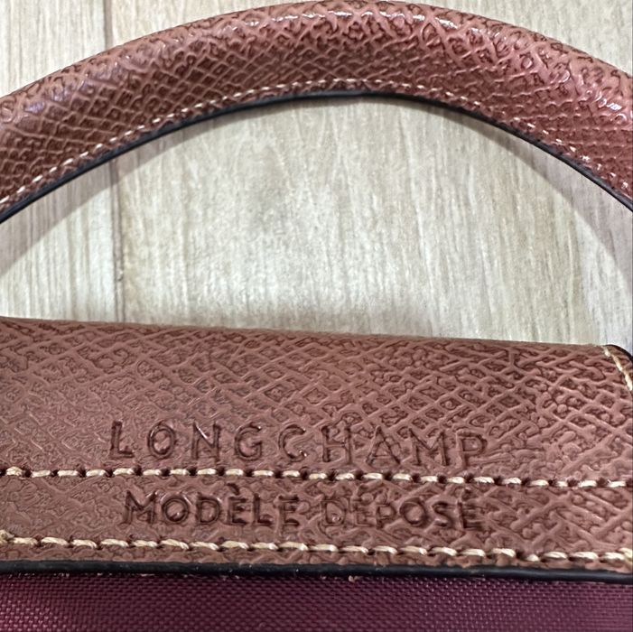 Mini Longchamp Le Pliage Bordeaux