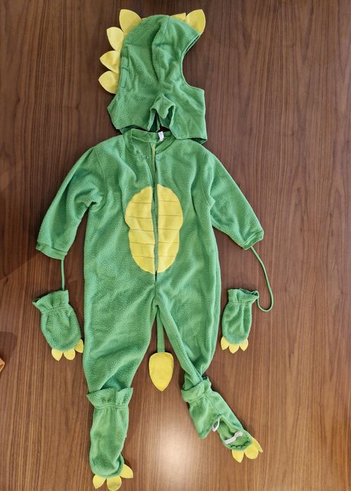 Fato crocodilo_carnaval_halloween