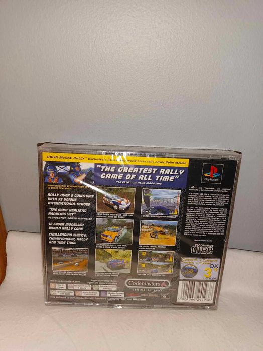 Colin McRae Rally ps1 psx playstation1 nowa w foli