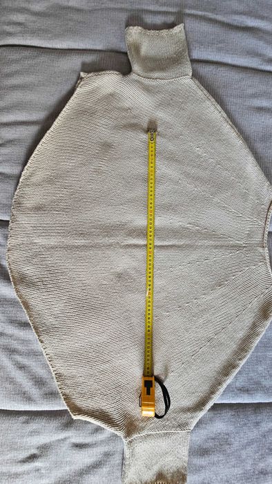 Camisola tipo balão manga a 3/4