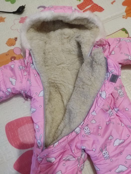 Комбенізон дитячий зимовий 0-12