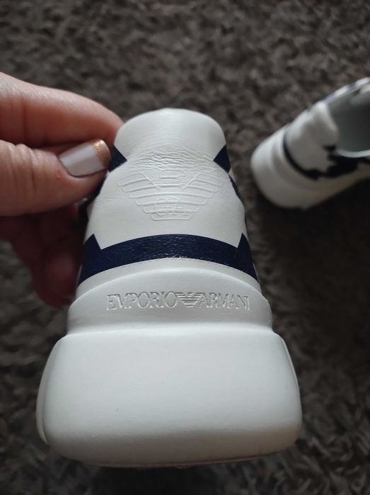 Adidasy białe Emporio Armani, rozm. 37