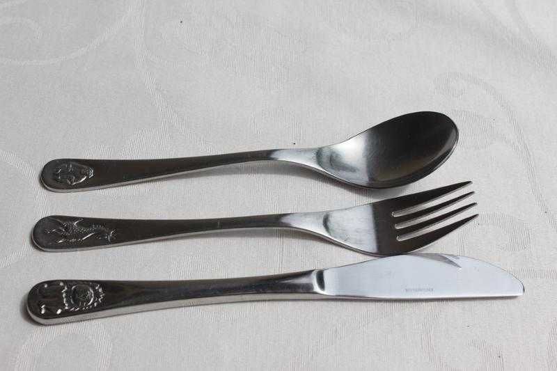 Ложка/ніж/виделка з тваринами