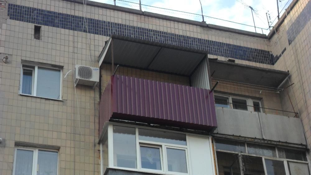 Балкони під ключ . ВІкна,є-відновлення