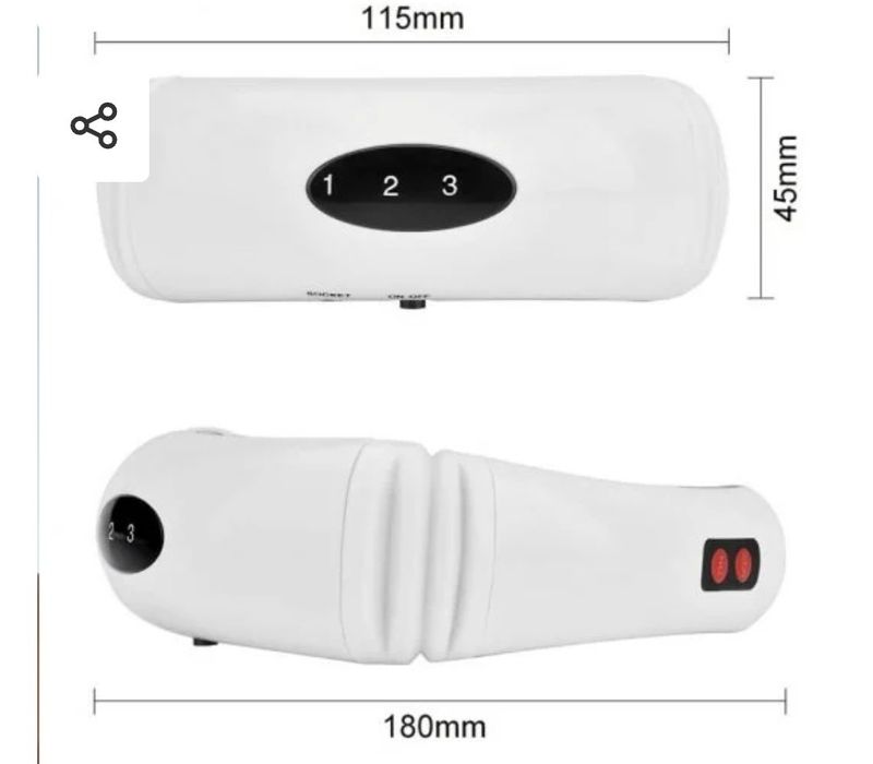 MASSAJADOR de coluna cervical