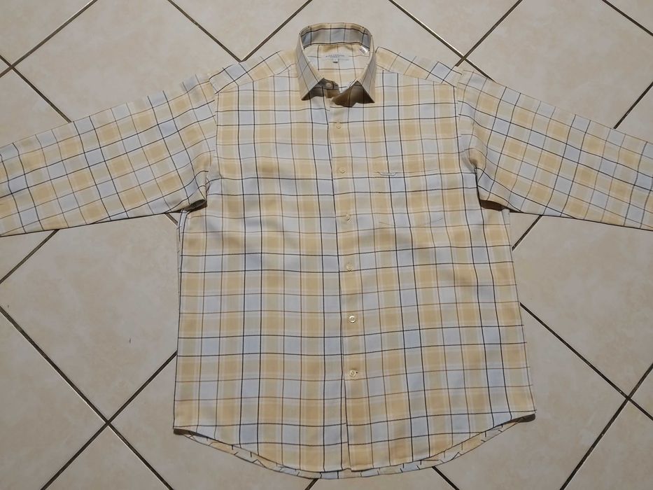 ALEX CANNON USA - NOWA! z LOGO Markowa Koszula Męska rozmiar XL