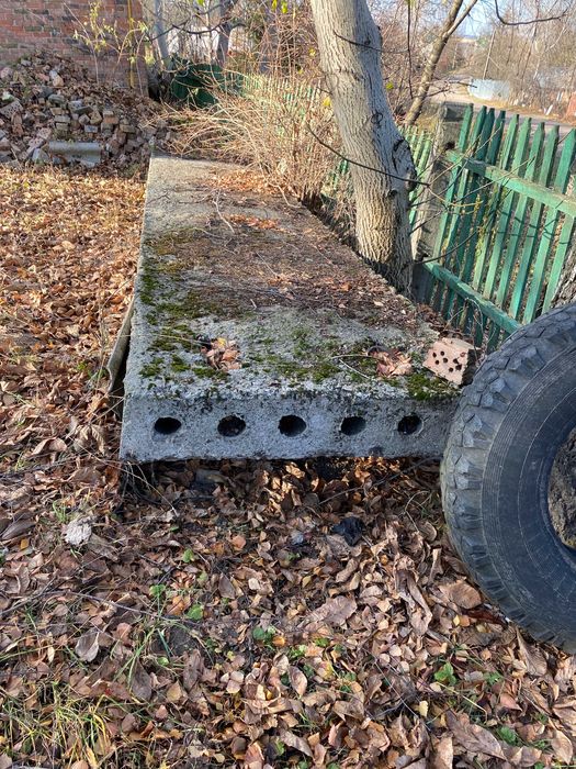 Бетона плита перекриття 6000х1000