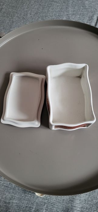 Caixa de Joias em Porcelana FAPCODEL – Motivo Pavão (Pintada à Mão)