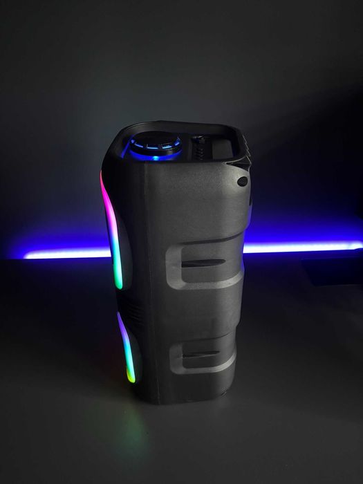 Głośnik Bluetooth KK-675 Kolumna LED z mikrofonem do karaoke