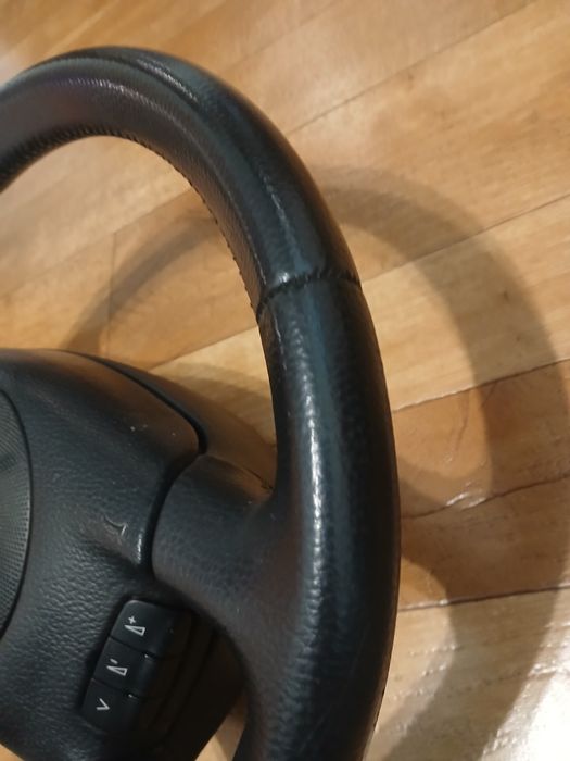 Руль Ауди А6 С5  2000г (до рест)Шлейф