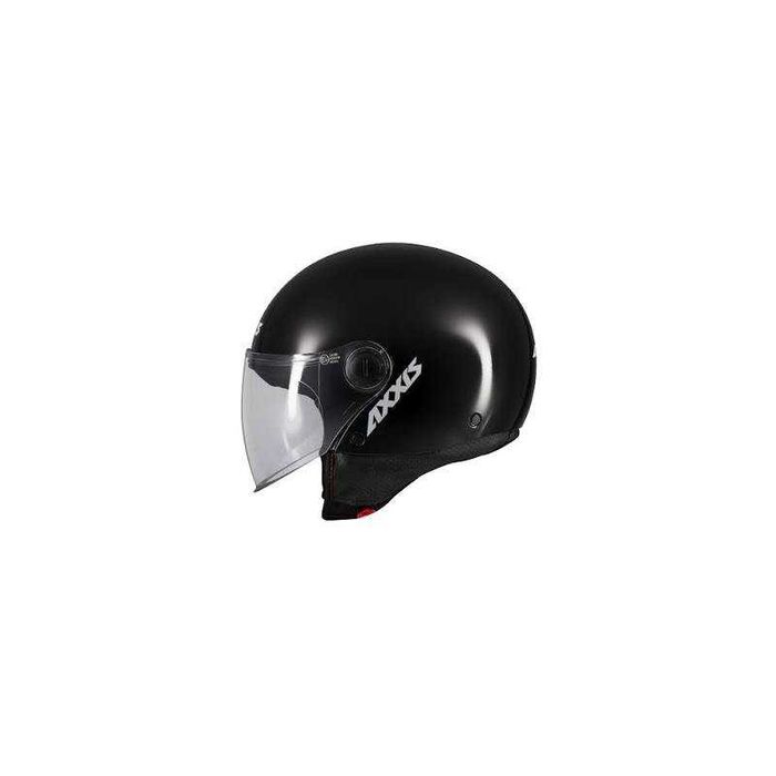 Capacete AXXIS SQUARE S SOLID Preto brilho