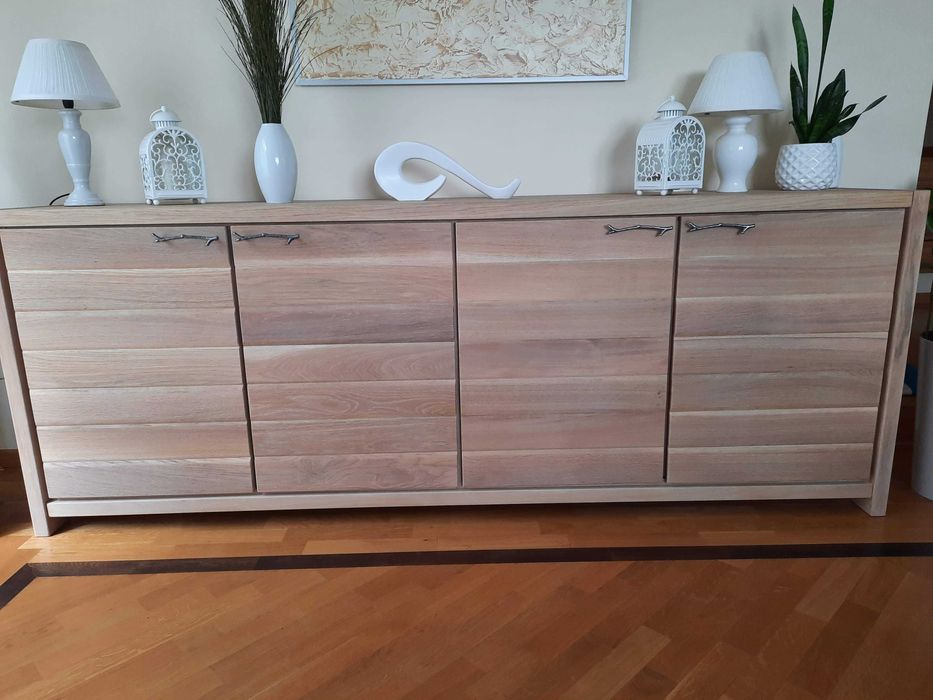 komplet mebli z litego drewna NOWE import belgia