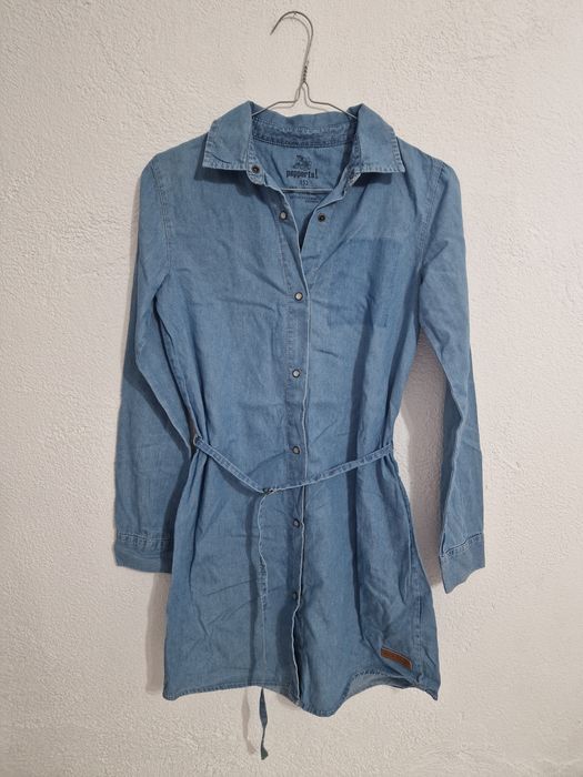 Jeansowa sukienka tunika pepperts sukienka dziewczęca denin