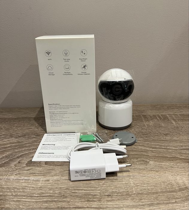 Niania Elektroniczna Kamera Obrotowa Wewnętrzna 2MPX