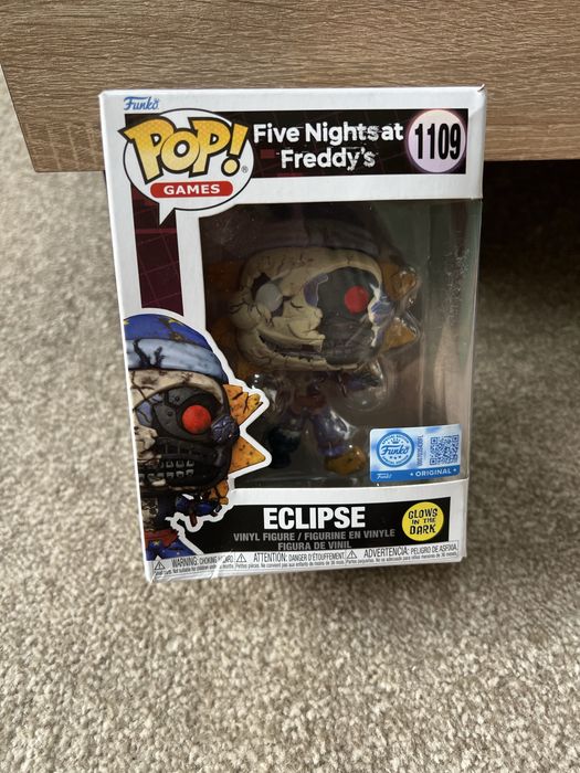 Оригінальна колекційна фігурка Funko Pop Five Nights at Freddy's (FNAF) - Eclipse / Фанко Поп ФНАФ #1109