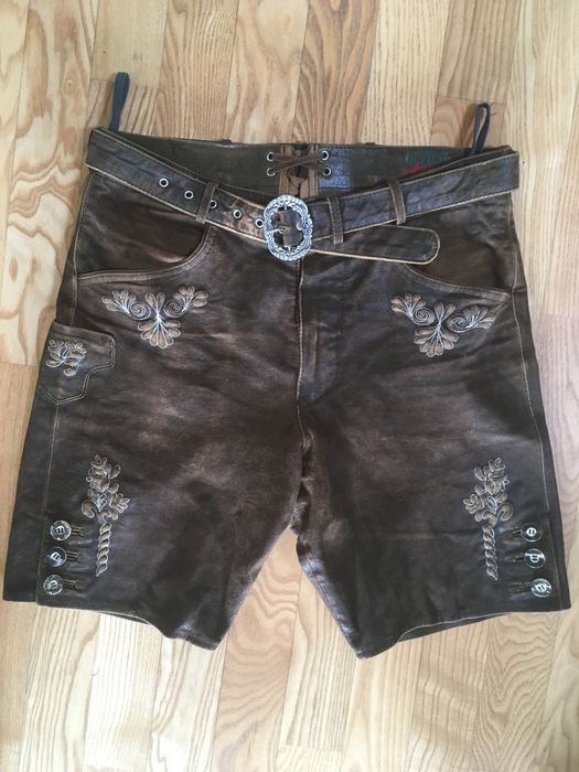 Męskie Lederhosen pas 86 cm