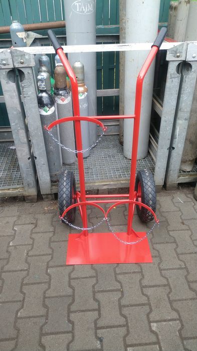 Wózek na butle do gazów technicznych tlen acetylen propan