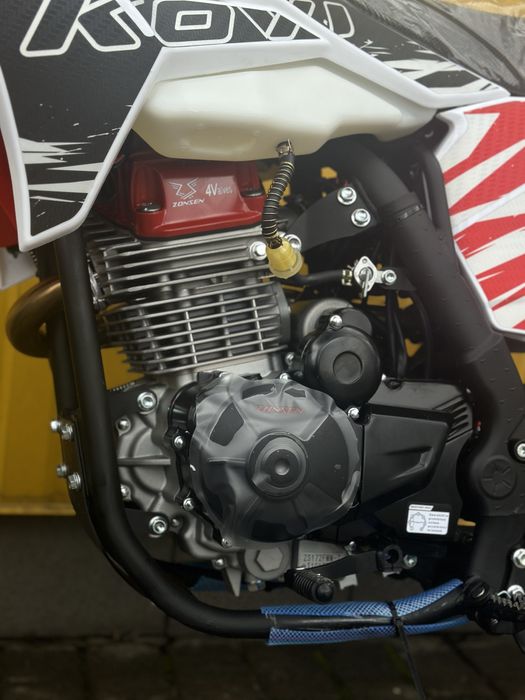 Новий мотоцикл Kovi JN250 Motard | 2026 | 24к.с. | 6-ти КПП | ZS172FMM