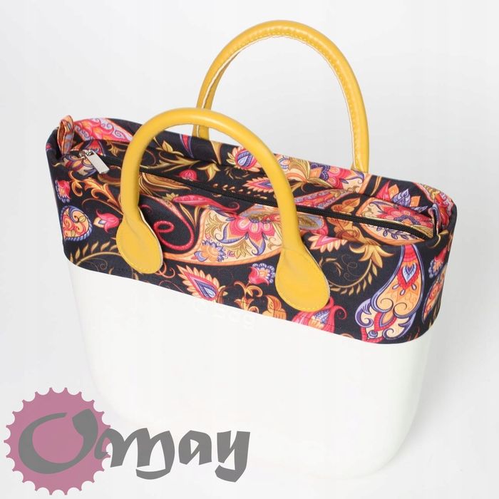 organizer OBAG MINI +OPASKA piękny orient 2 kieszenie wkład OMAY