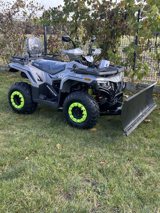 Quad BASHAN SZTORM DOMINATOR 270 Homologacja Wyciągarka Pług dostawa