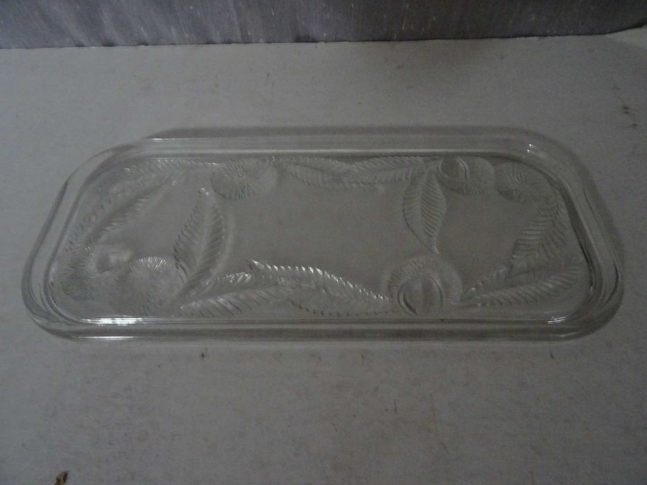 Artigos Casa Lar Decoração Antigos Vidro Tabuleiros Travessas Pratos
