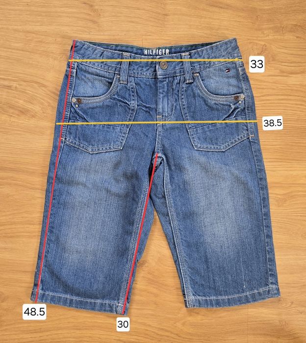 Dżinsowe szorty Tommy Hilfiger r. 122