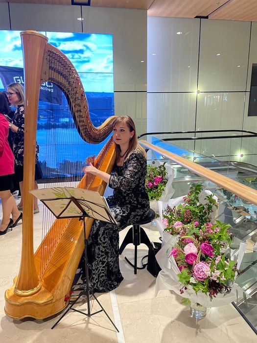 Игра на арфе