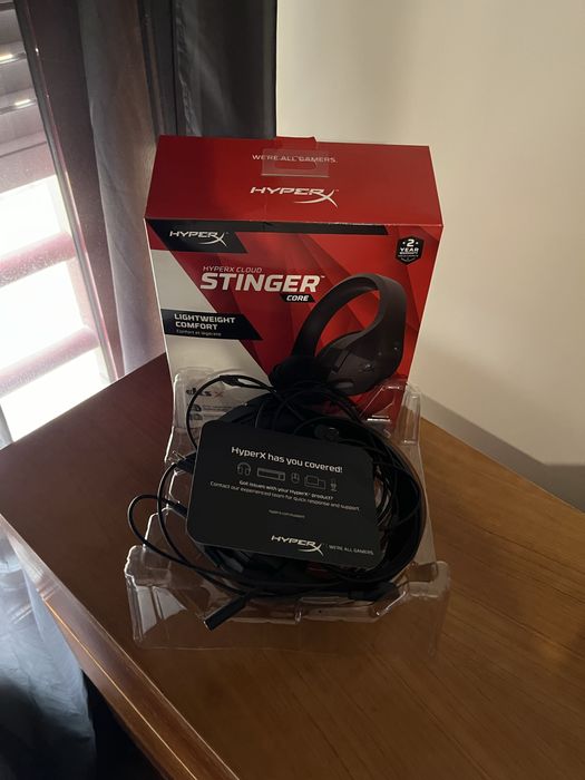 Vendo fones hyperx cloud stinger core c/fio