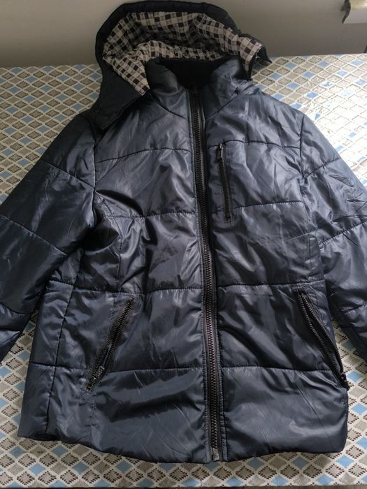 Куртка демисезон темно синяя