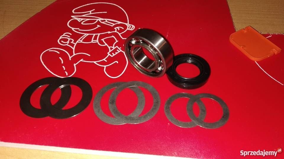 MZ/WSK/WFM/SHL/JAWA/SIMSON - zestawy łożysk podkładek simerów silnika