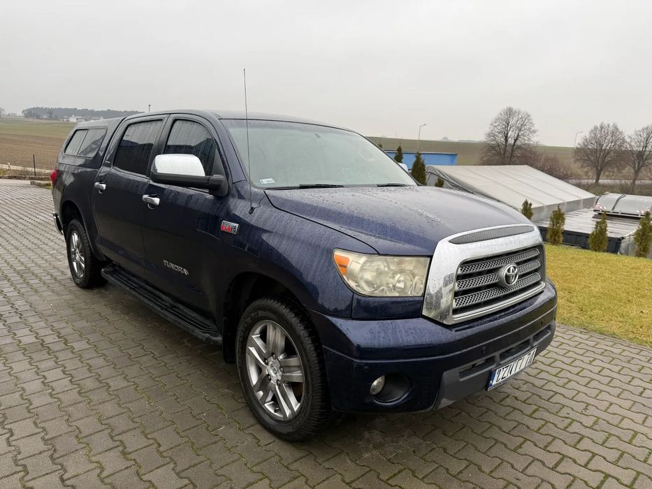Toyota Tundra Potężny i niezawodny pick-up, 4x4, faktura VAT 23%, LPG + Benzyna, hak
