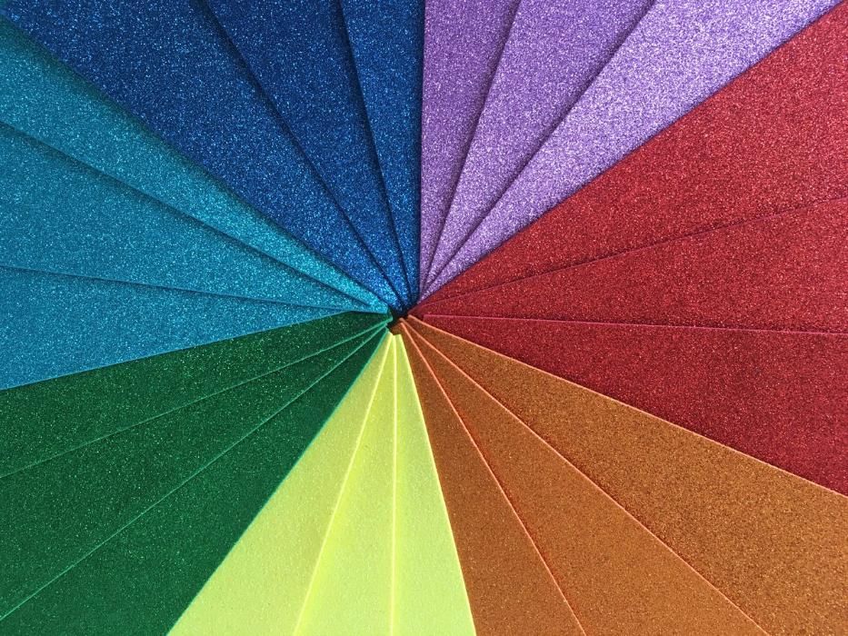 Фоаміран з блистками (гліттером) (фом, фоам, пластична замша)