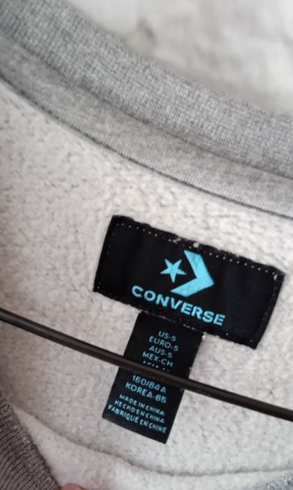 Szara bluza Converse rozm. S