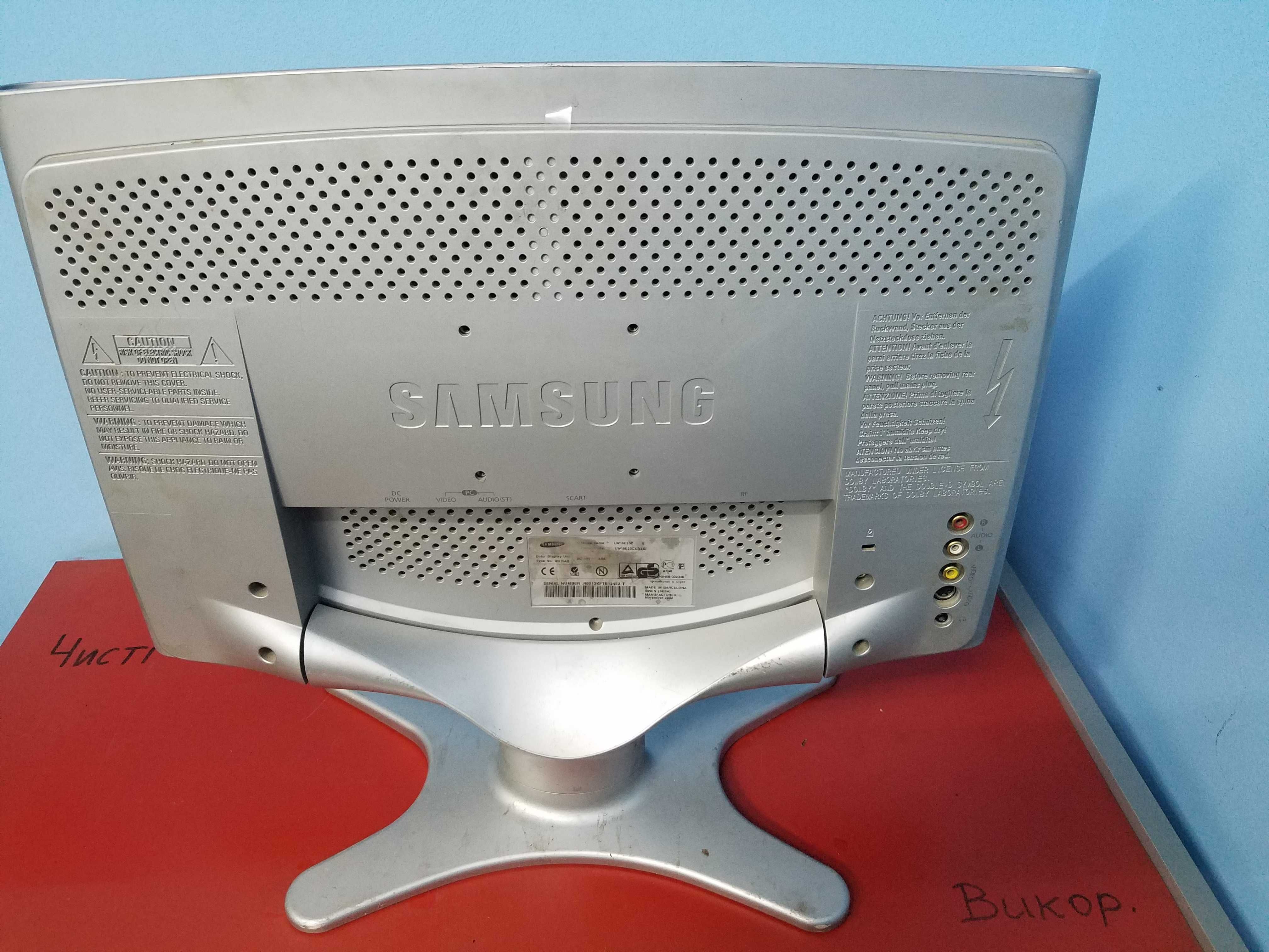 Телевізор Самсунг Samsung LW15E23C не розбитий: 350 грн. - Телевізори ...