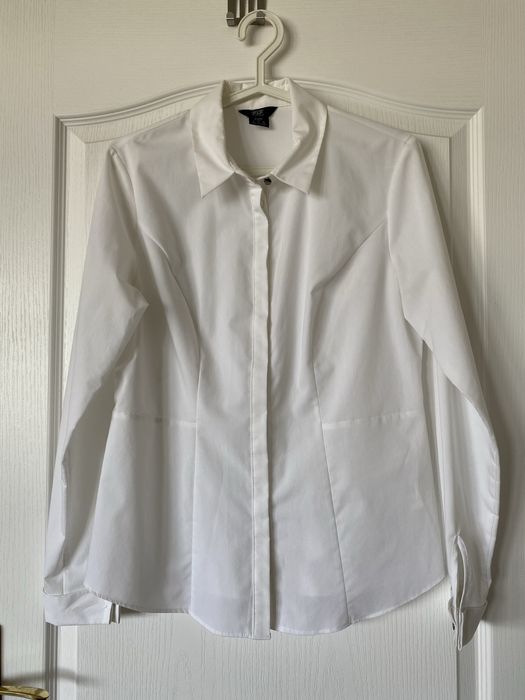 Elegancka biała koszula damska rozmiar 38/40