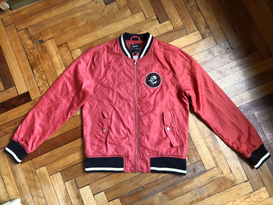 Шикарная кофта, бомбер WESC Superlative Conspiracy оригинал