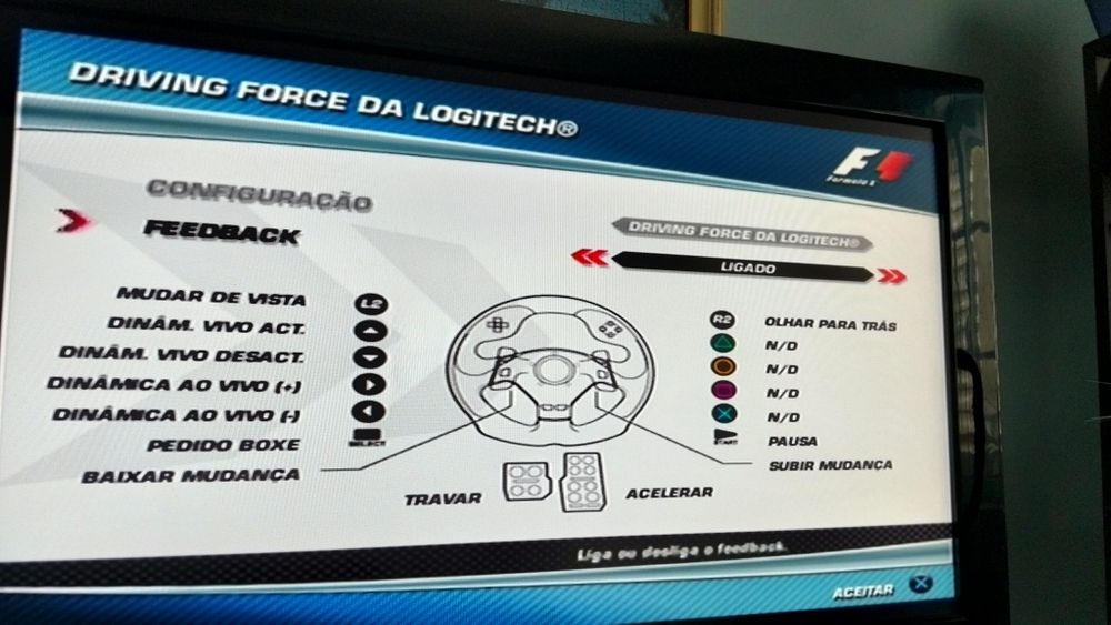 Consola Sony PlayStation 2 Slim Preta (SEM COMANDOS) + Volante Ferrari + Memory Card 64MB + pack de 23 jogos