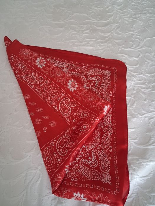 Lenço Paisley encarnado